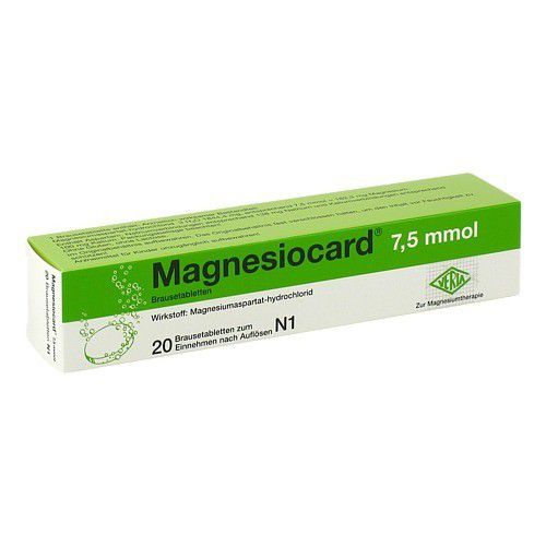 MAGNESIOCARD 7,5 mmol Brausetabletten