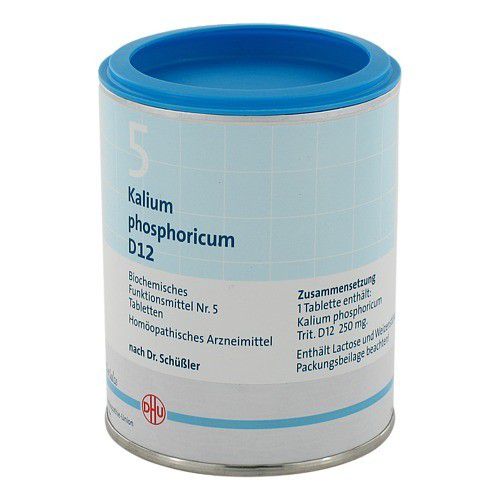 BIOCHEMIE DHU 5 Kalium phosphoricum D 12 Tabletten