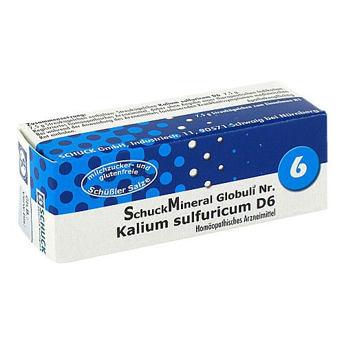 SCHUCKMINERAL Globuli 6 Kalium sulfuricum D6