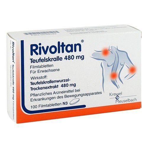 RIVOLTAN Teufelskralle 480 mg Filmtabletten