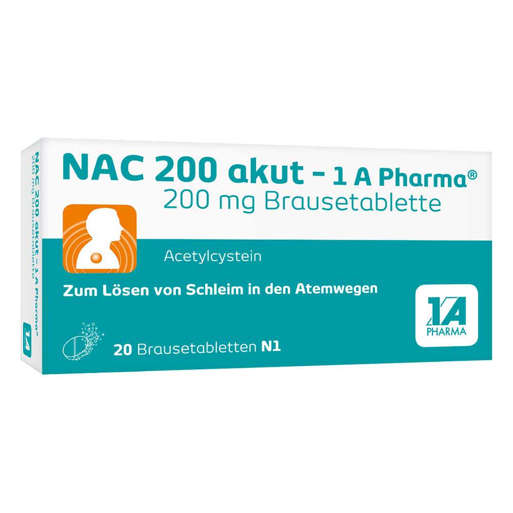 NAC 200 akut-1A Pharma Brausetabletten
