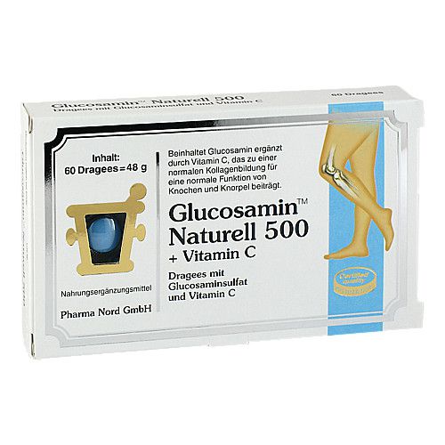 GLUCOSAMIN NATURELL 500 mg Pharma Nord Dragees