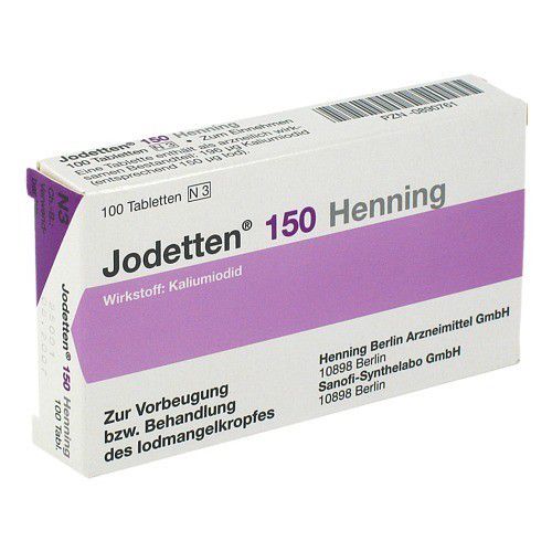 JODETTEN 150 Henning Tabletten