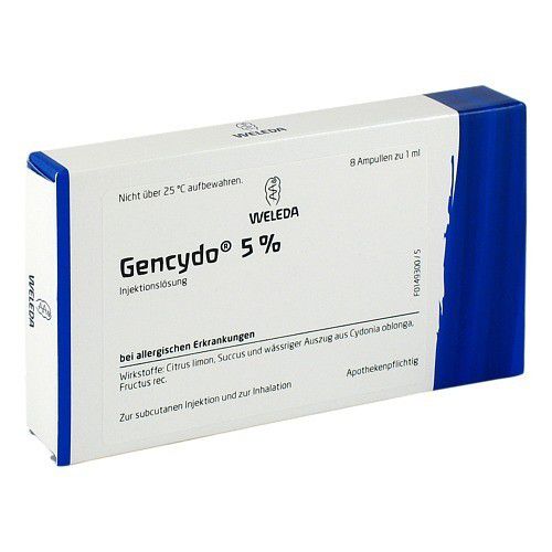 GENCYDO 5% Injektionslösung