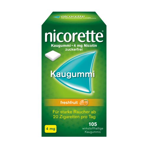 NICORETTE 4 mg freshfruit Kaugummi