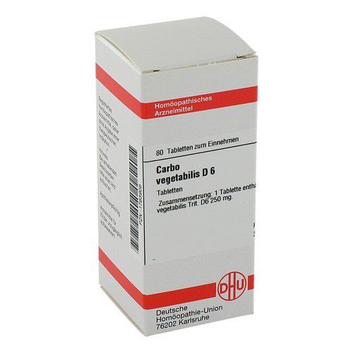 CARBO VEGETABILIS D 6 Tabletten