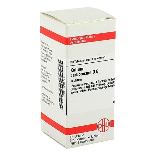 KALIUM CARBONICUM D 6 Tabletten