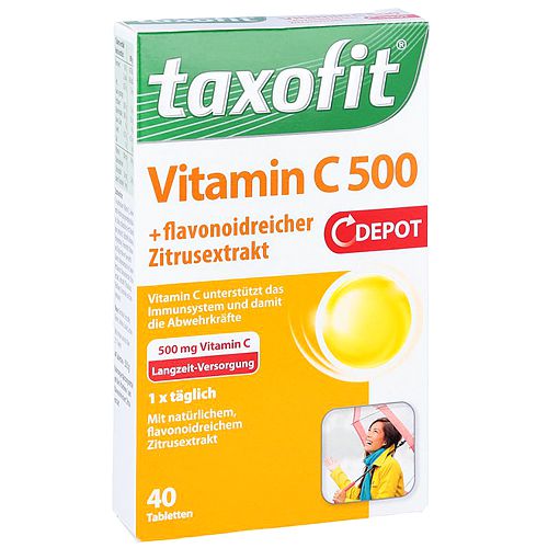 TAXOFIT Vitamin C 500 Depot Tabletten