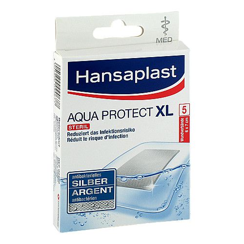 HANSAPLAST med Aqua Protect XL Pflaster 6x7 cm