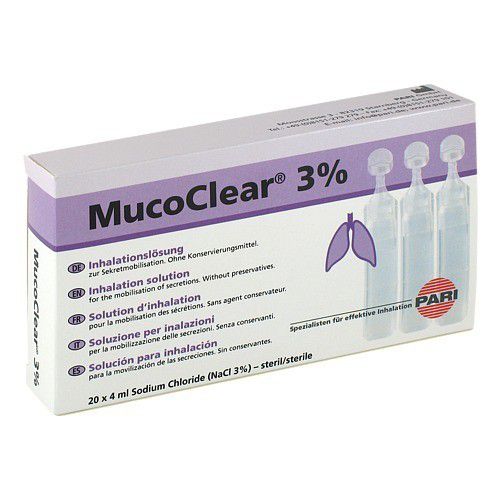 MUCOCLEAR 3% NaCl Inhalationslösung