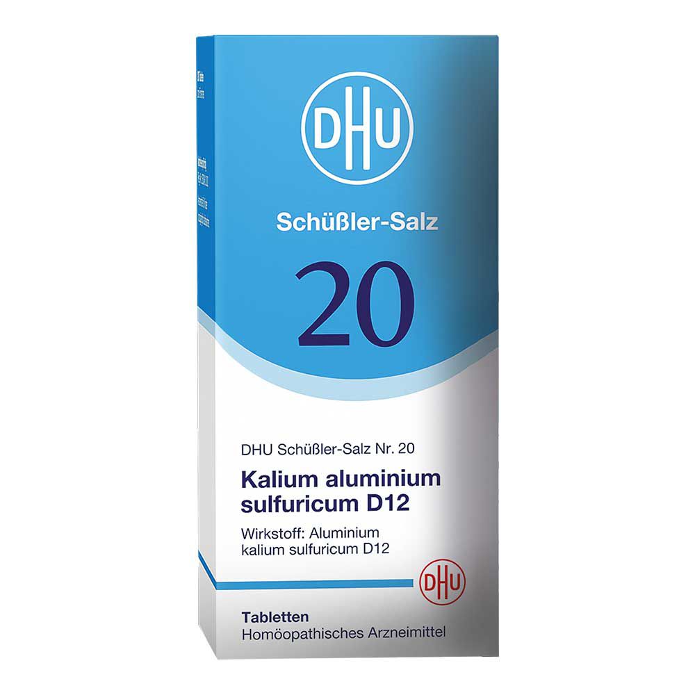 BIOCHEMIE DHU 20 Kalium alum.sulfur.D 12 Tabletten