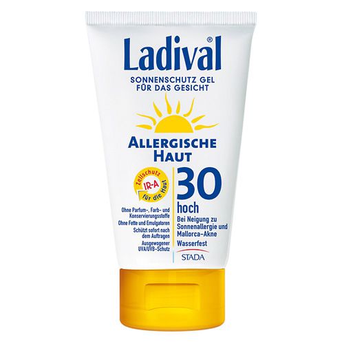 LADIVAL allergische Haut Gel Gesicht LSF 30