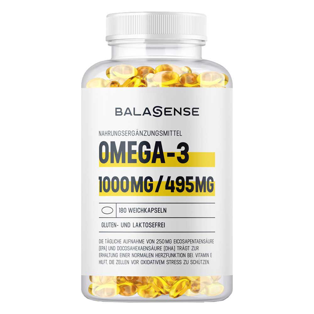 Omega 3 1000 mg / 495 mg Balasense mit Vitamin E