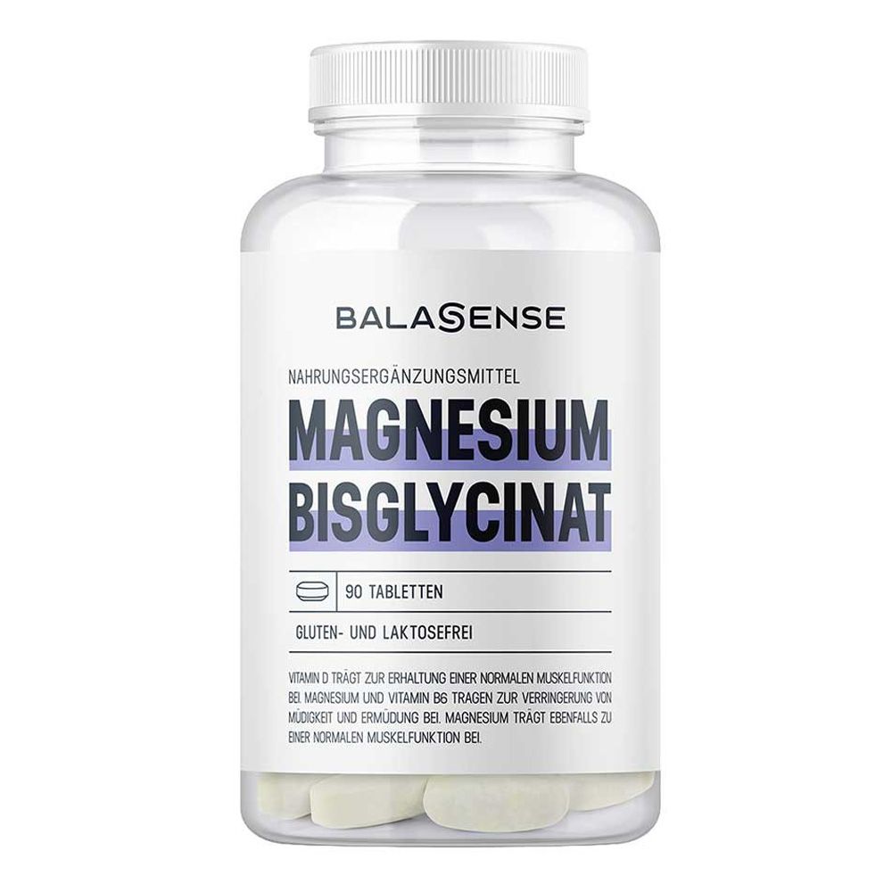 MAGNESIUM Bisglycinat Kompl mit Vit D+B6 Balasense