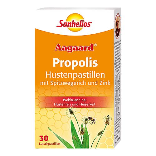 SANHELIOS Aagaard Husten-Pastillen mit Propolis