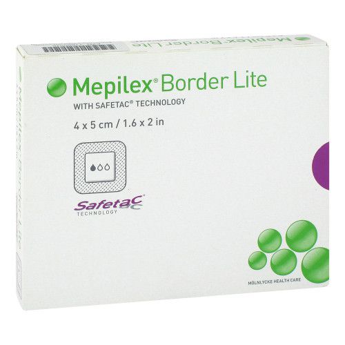 MEPILEX Border Lite Schaumverb.4x5 cm steril
