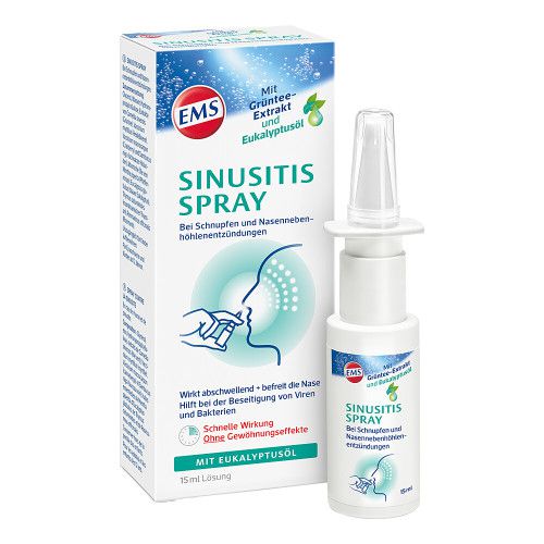 EMSER Sinusitis Spray mit Eukalyptusöl 15 ml 531833