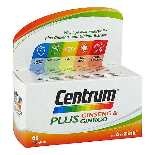 CENTRUM Plus Ginseng & Ginkgo Tabletten