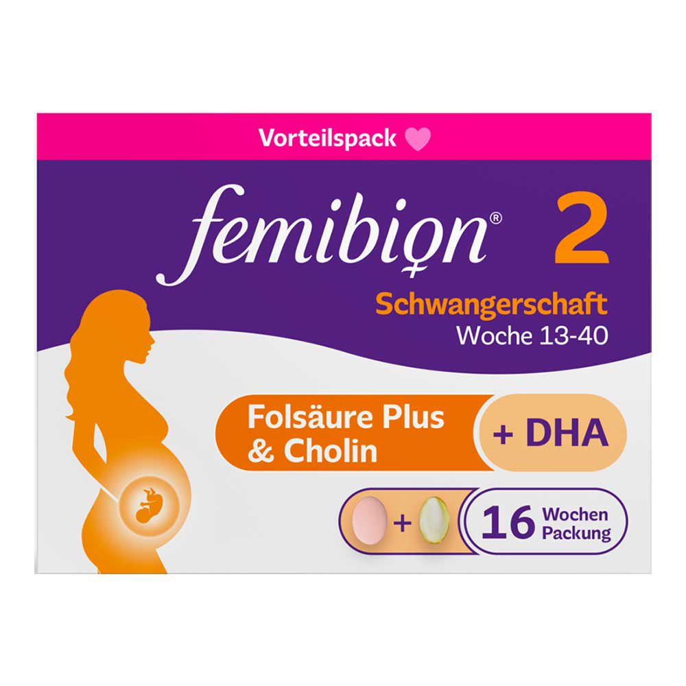 FEMIBION 2 Schwangerschaft Kombipackung 2x112 St