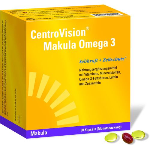 CENTROVISION Makula Omega-3 Kapseln