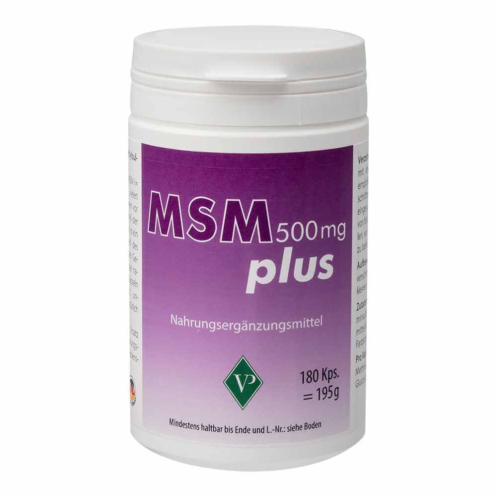 MSM 500 mg plus Kapseln