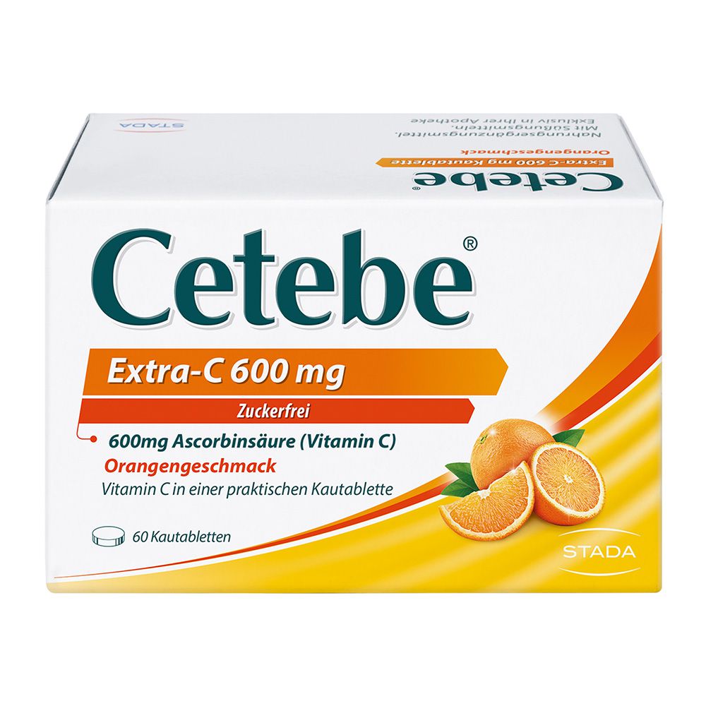 CETEBE Extra-C 600 mg Kautabletten