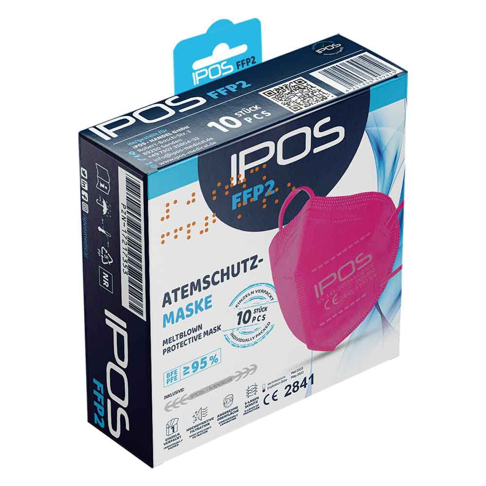 IPOS FFP2 Atemschutzmaske pink