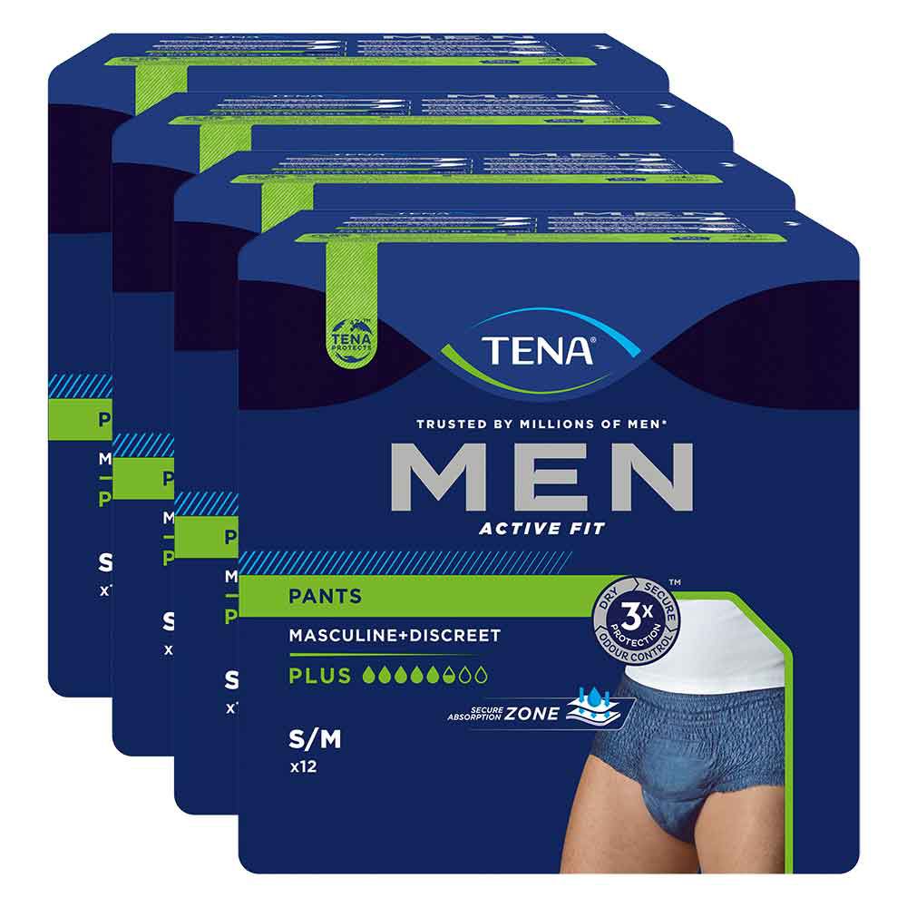 TENA MEN Act.Fit Inkontinenz Pants plus L/XL blau