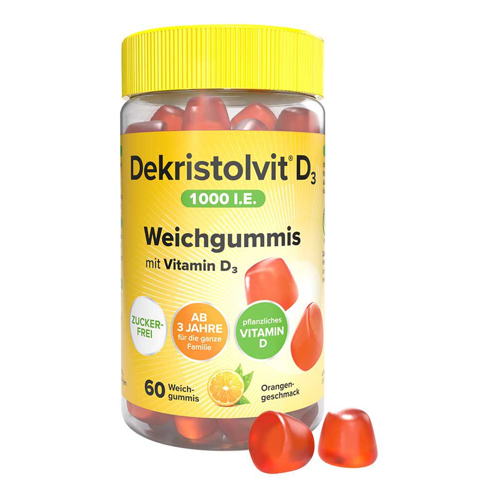DEKRISTOLVIT D3 1000 I.E. Weichgummis
